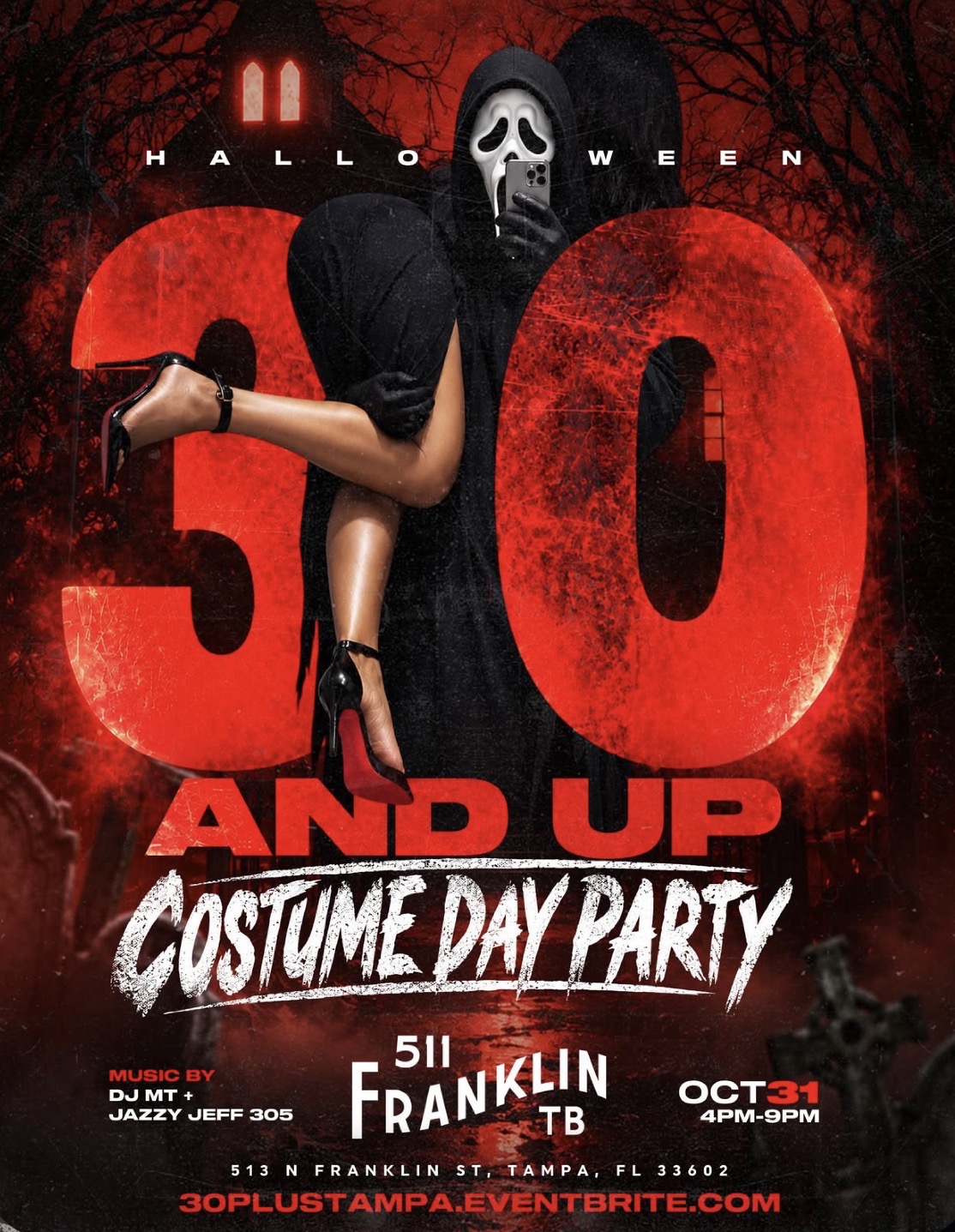 30 & Up Halloween Costume Day Party