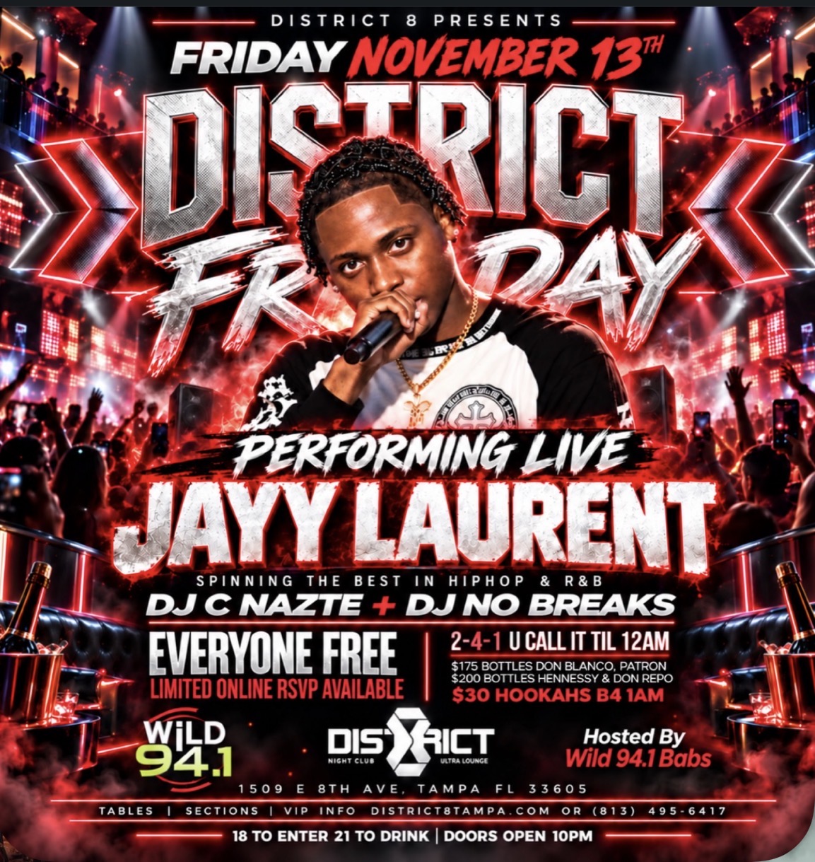 District Friday: Jayy Laurent Live