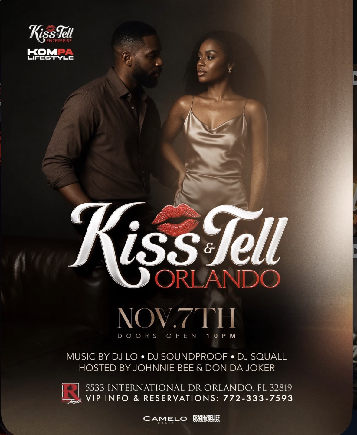 Kiss N Tell Orlando