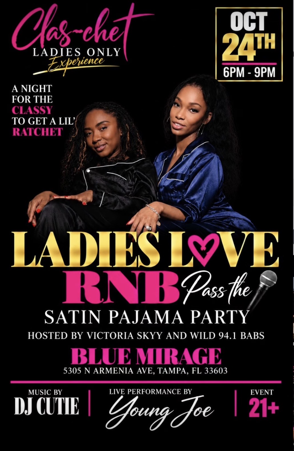Ladies Love RNB: Satin Pajama Party