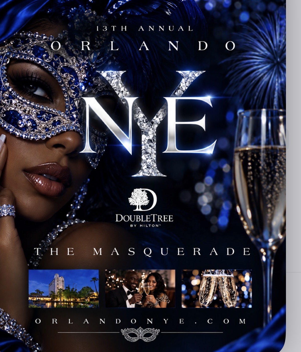 13th Annual Orlando NYE: The Masquerade
