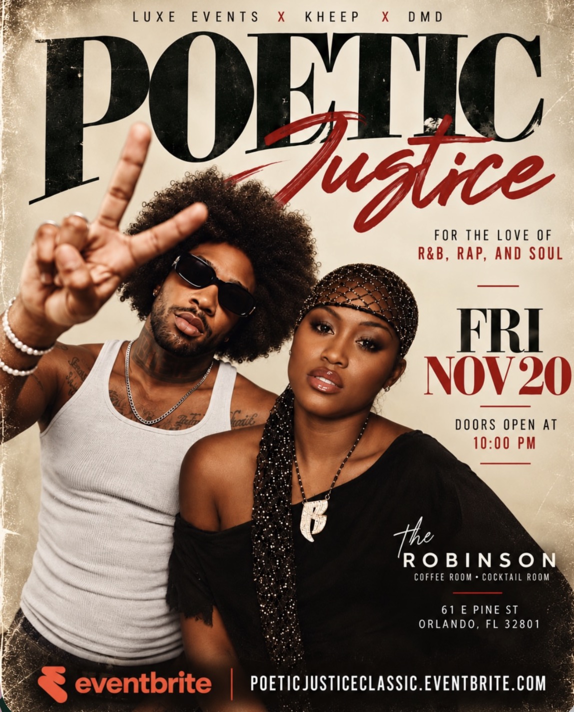 Poetic Justice — For the Love of R&B, Rap, and Soul