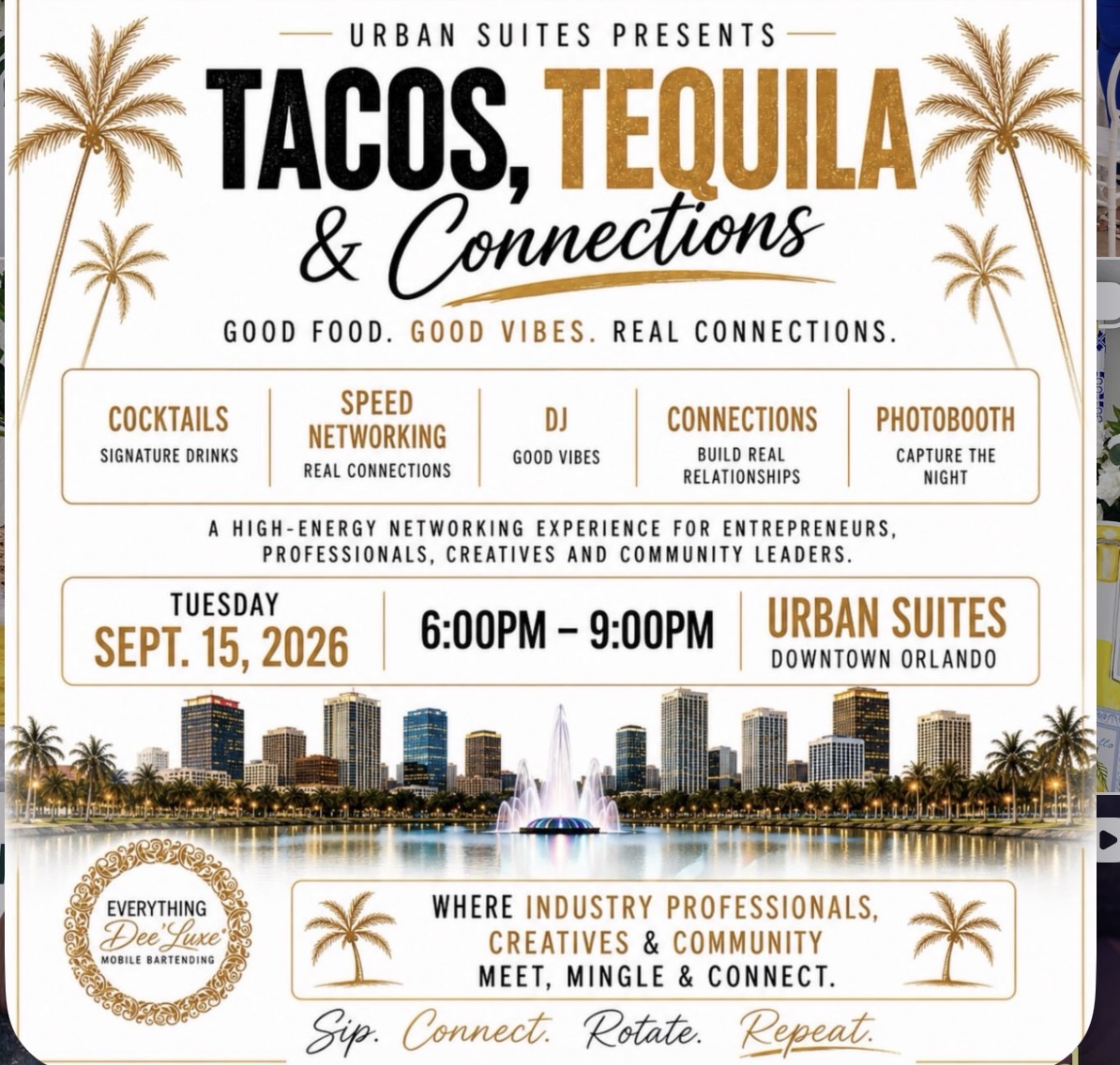 Tacos, Tequila & Connections