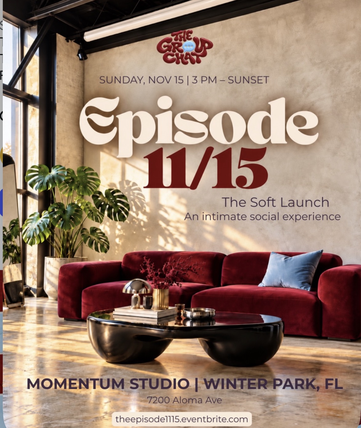 The Group Chat Presents: Episode 11/15 — The Soft Launch