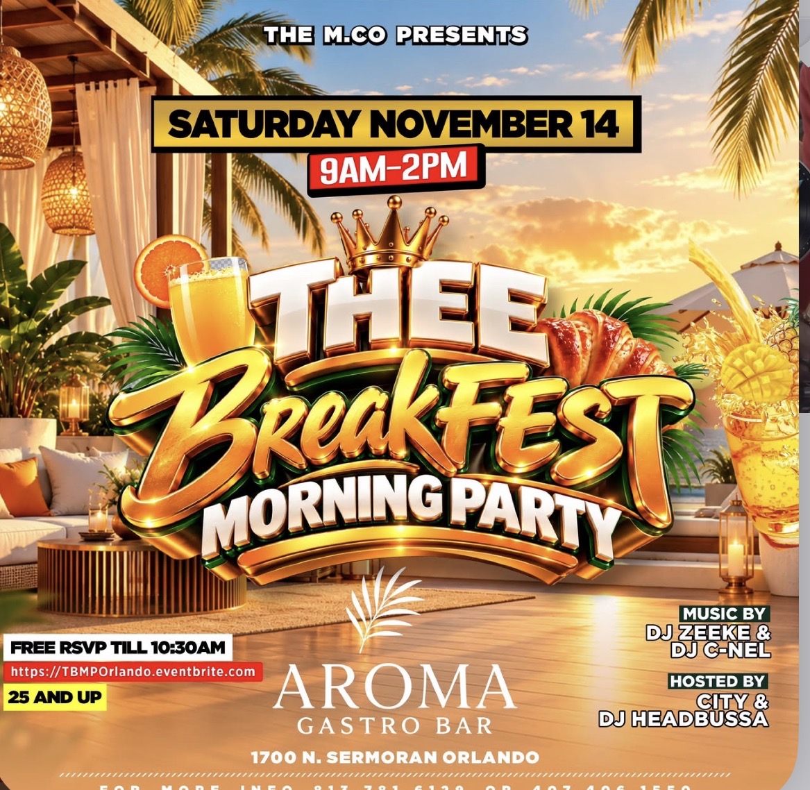 THEE BreakFEST Morning Party